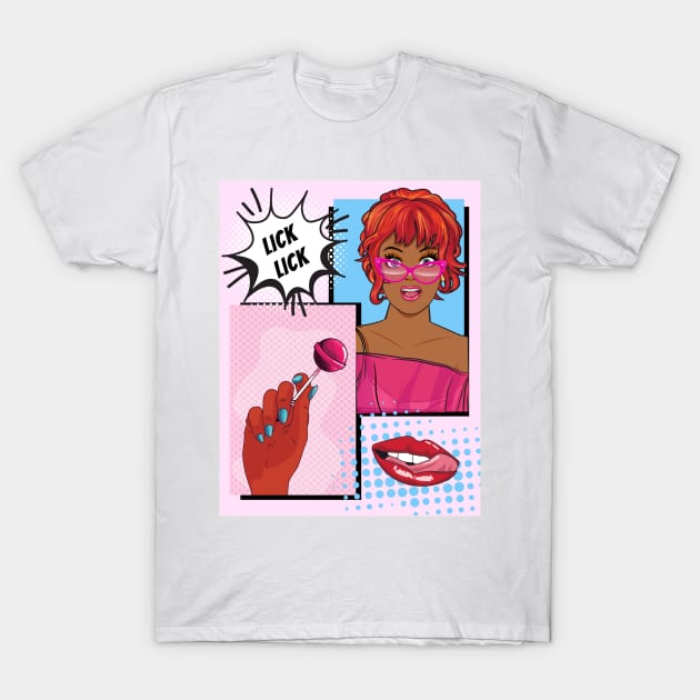 Lick Lick T-Shirt by Studio50Three